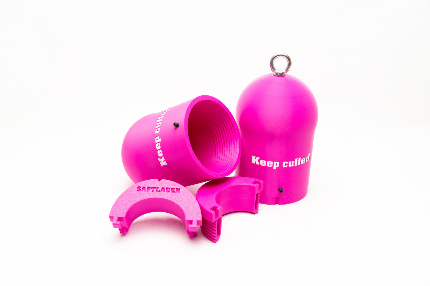 High-Secure Bondage Anchor Mitts - mit Veriegelung